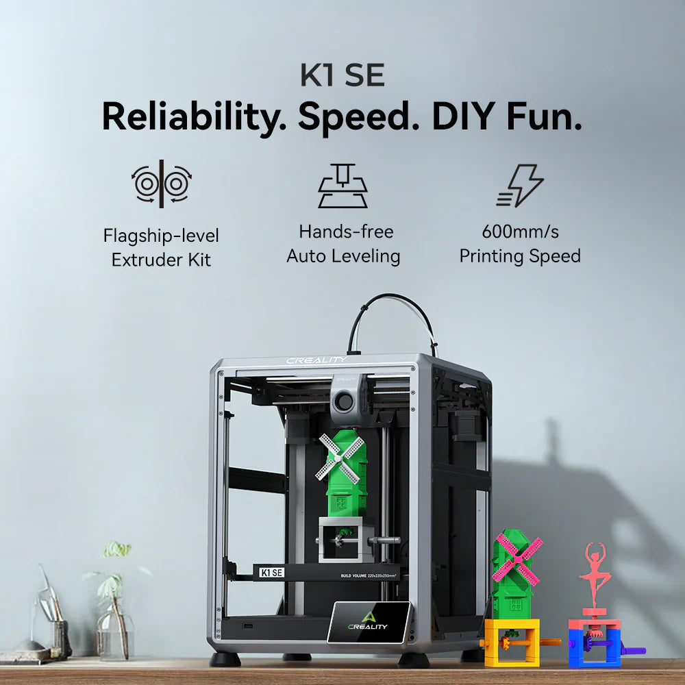 【2026极客装备】K1 SE 高精度 3D 打印机：600mm/s极速与旗舰挤出机 FAQ