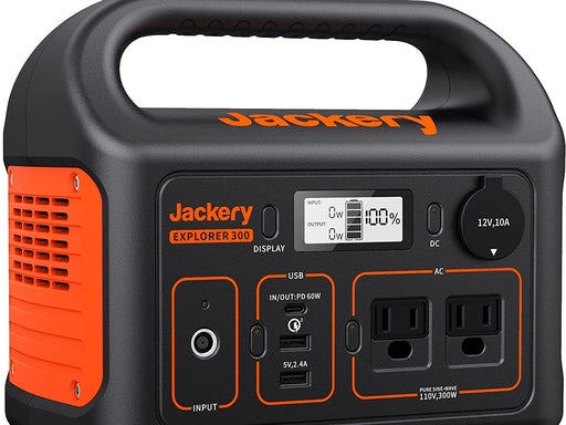 Jackery Portable Power Station Explorer 300 LiFePO4 Battery