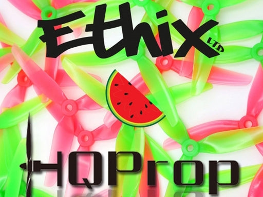 HQProp Ethix S3 Watermelon 5 inch Props (4 Pairs)