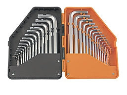 Hex Key Allen Wrench Set 30 Pieces Metric/SAE with Case