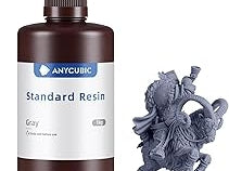 ANYCUBIC Standard 3D Printer Resin 405nm UV-Curing 1kg (Grey)