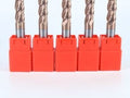 Carbide Square End Mill 4 Flutes 1/4 inch Set for Steel