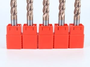Carbide Square End Mill 4 Flutes 1/4 inch Set for Steel