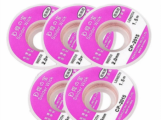 Solder Wick Desoldering Braid 2.0mm width 1.5m
