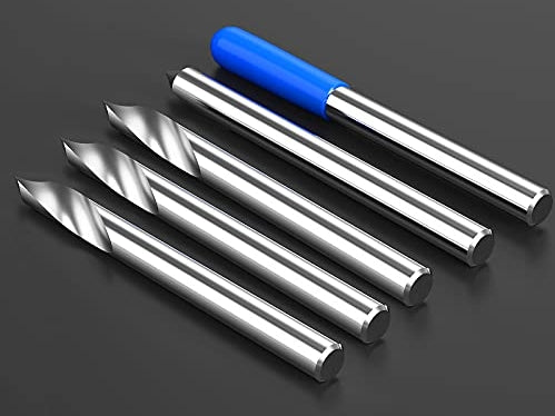 V-Bit CNC Router Bits 60 Degree Carbide 1/8 inch Shank