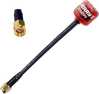 RUSHFPV FPV Antenna SMA 5.8G Cherry2 123MM RHCP for FPV Freestyle Racing Drone