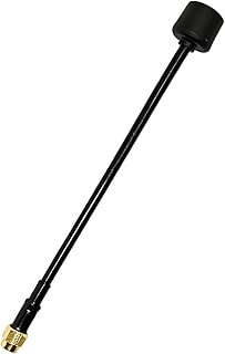 5.8GHz Long Range FPV Antenna, 2.5db High Gain LHCP SMA Male Antenna Compatible with FPV RC Drone & Transmitter (UP155L)