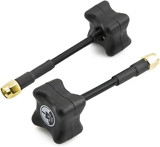 Team BlackSheep TBS Triumph 5.8GHz RHCP FPV Antenna Set (SMA Male) - 0.25 - Black