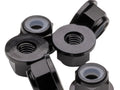 Aluminum M3 Lock Nuts Flange Self-Locking (20 Pieces Mixed)