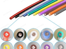 BNTECHGO 12 Gauge Silicone Wire Kit 10 Color Each 5 ft Flexible 12 AWG
