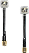 2pcs FPV Antenna SMA RHCP 80MM 5.8GHz 2.5Dbi for FPV Racing Drone