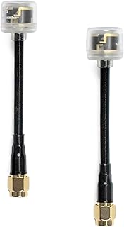 2pcs FPV Antenna SMA RHCP 80MM 5.8GHz 2.5Dbi for FPV Racing Drone