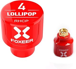 2pcs FOXEER FPV Antenna Lollipop 5.8GHz RHCP 2.5Dbi Stubby Antenna SMA for FPV Racing Drone Fatshark Goggles TX RX