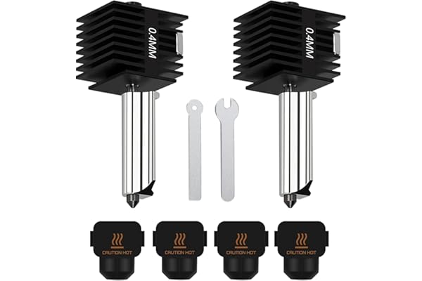 HzdaDeve 2 Pack A1 Mini/A1 Hotend Print Head Hot End Kit Extruder Upgrade