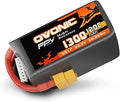OVONIC 6s Lipo Battery 120C 1300mAh 22.2V Lipo Battery with XT60 Connector for RC FPV Racing Drone Quadcopter