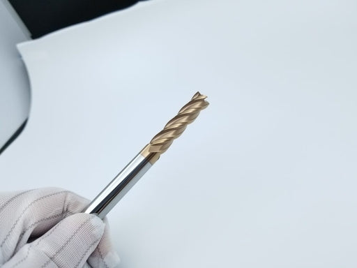Carbide Square End Mill 4 Flutes 1/4 inch Set for Steel