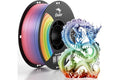 Creality 3D Printer Filament, Rainbow PLA+ Filament 1.75mm, Multicolor PLA Plus