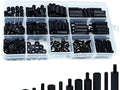 M3 Standoff Hardware Kit 280pcs Nylon Black
