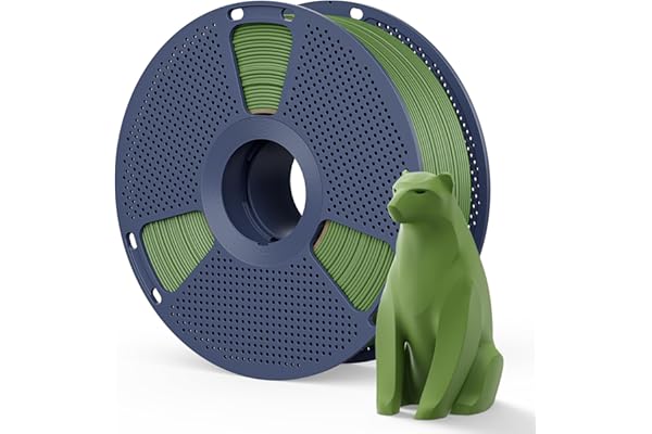 Matte PLA Filament 1.75mm Army Green Color, 1kg(2.2lbs) SUNLU 3D Printer
