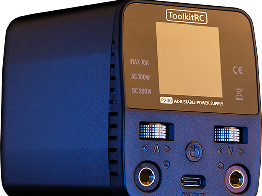ToolkitRC P200 Desktop Power Supply 200W 10A DC