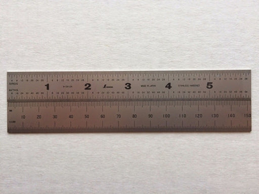 Stainless Steel Ruler 6 inch / 150mm for Precise Drone Building