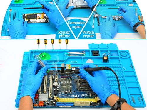 Anti-Static Heat Resistant Silicone Soldering Mat 45x30cm