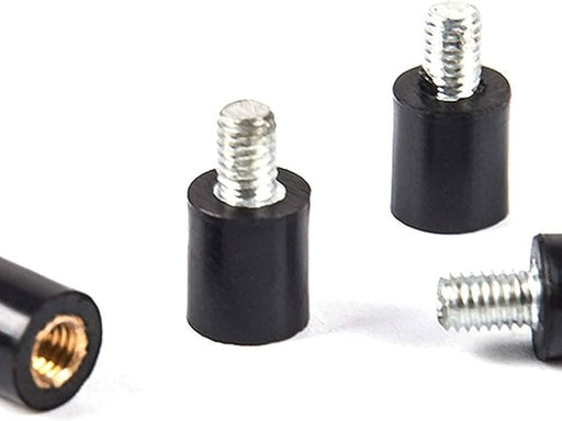 M3 Rubber Anti-Vibration Standoffs for Flight Controller (12 Pack)