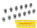CNC Spindle Collet ER11 Precision Set (13 Pieces)