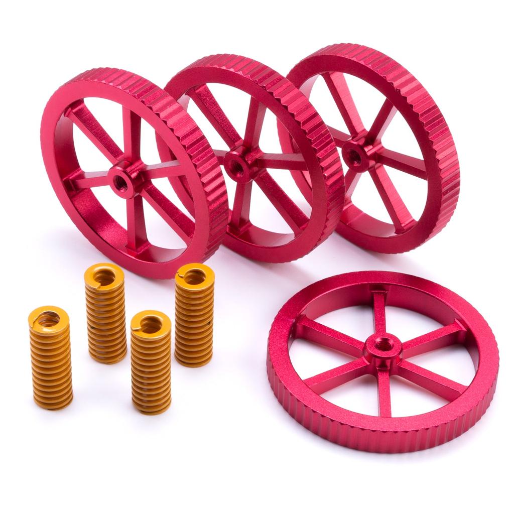 3D Printer Bed Leveling Springs and Metal Leveling Nuts Kit