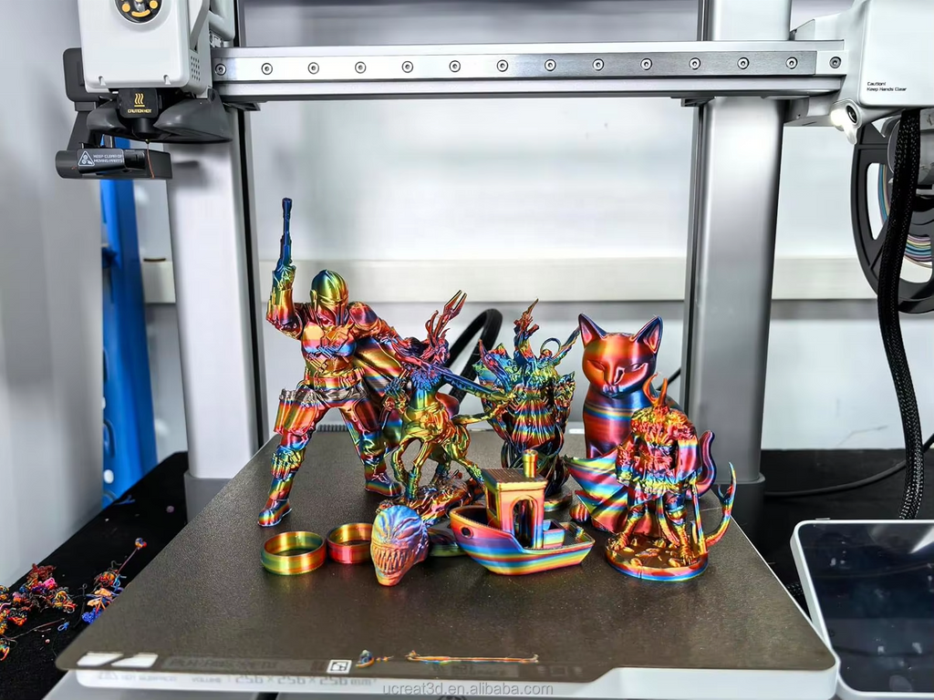 Original A1 Combo 3D Printer High-Speed Multi-Color AMS Fully Auto Leveling Industrial Model Making FDM 3D Printer
