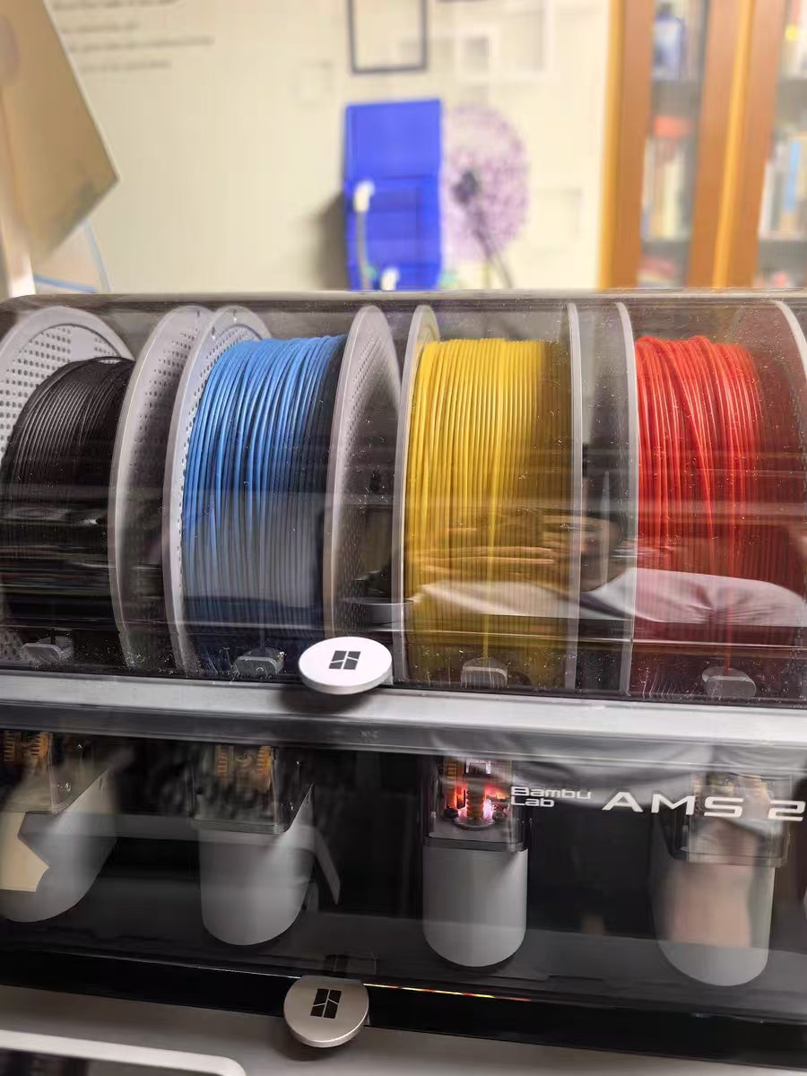 AI P2S 3D Automatic New PLA Fast Print Speed 600mm/s Desktop Closed Core FDM Multicolor High-speed 3D Printer Large Screen