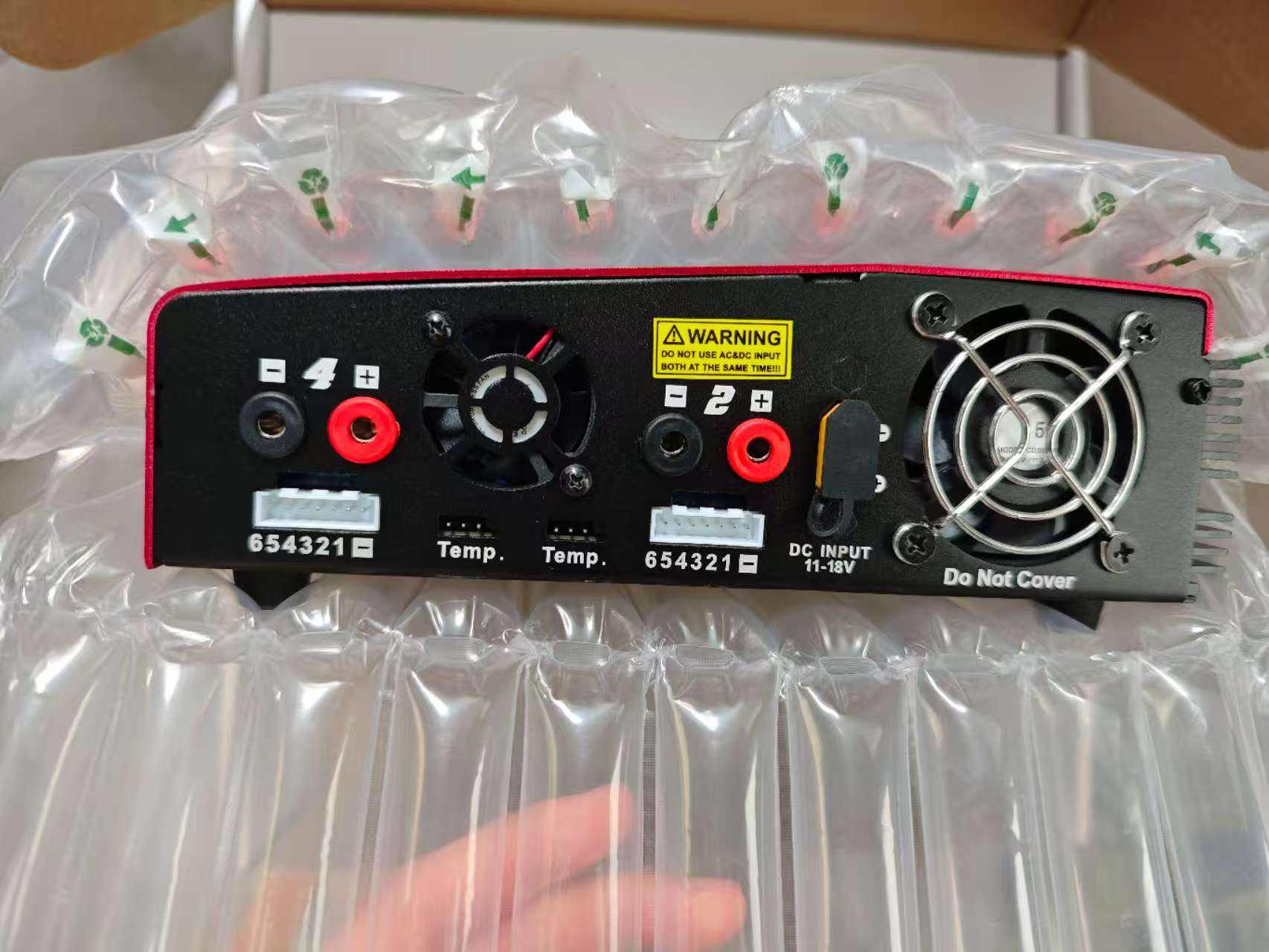 电动汽车峰值CQ3充电器4*100W 10A 1-6S平衡充电器TX60 JST-XH适配器板，用于LiPo NiMH NiCd锂电池遥控汽车混合动力