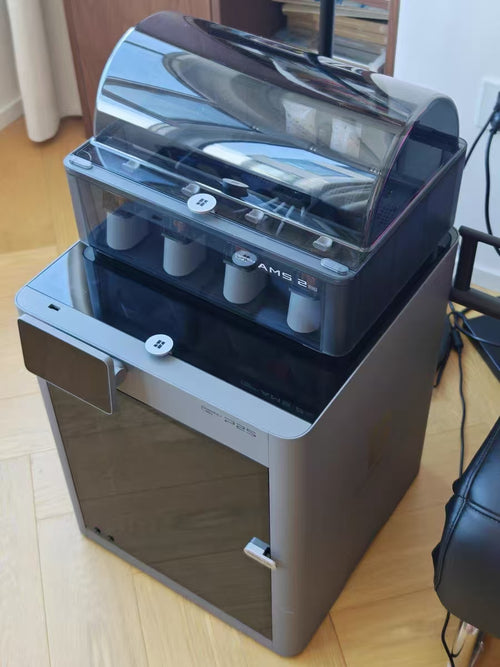 AI P2S 3D Automatic New PLA Fast Print Speed 600mm/s Desktop Closed Core FDM Multicolor High-speed 3D Printer Large Screen