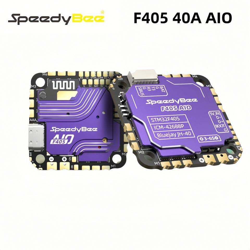 SpeedyBee F405 AIO 40A Blue-jay 25.5x25.5飞行控制器ICM-42688陀螺仪FPV Lipo电池ESC新SPA06-003气压计
