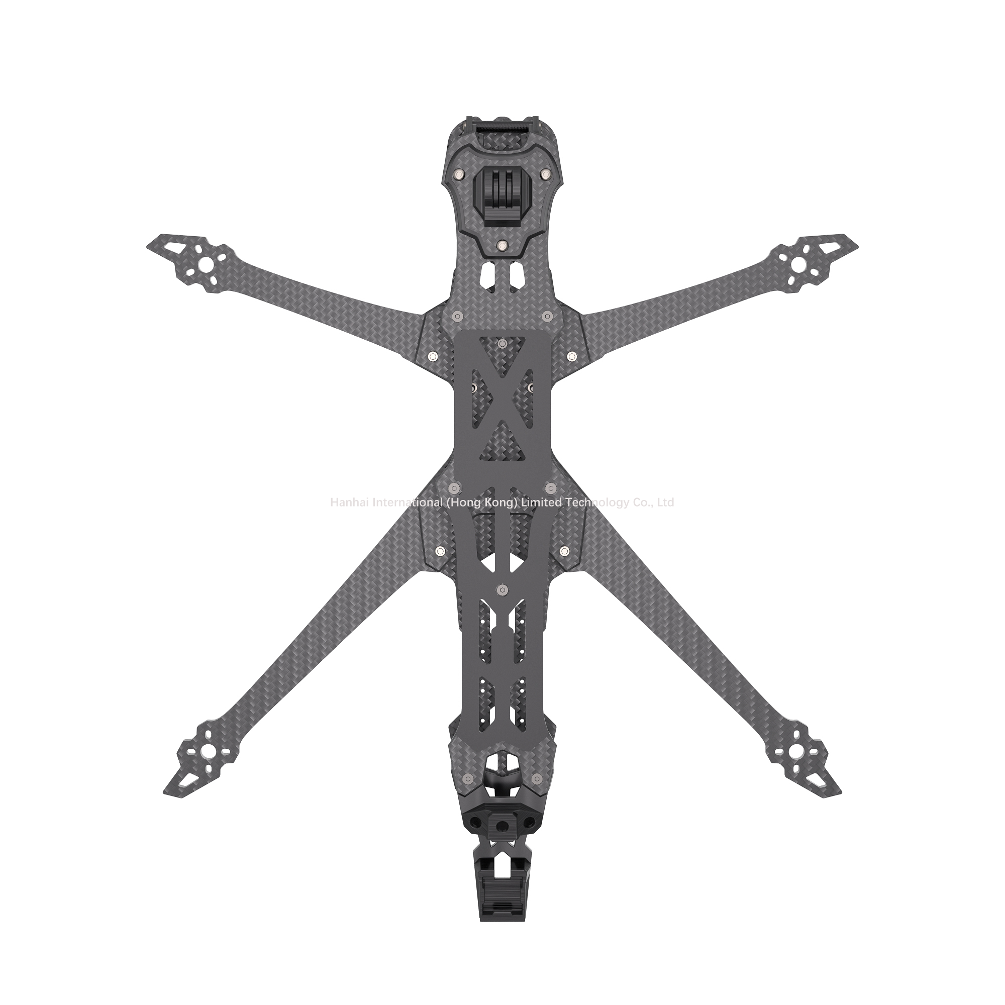 GEPRC GEP-脉冲星LR 9/10/11框架螺旋桨7075-T6铝制附件底座，用于四轴飞行器FPV自由式遥控赛车无人机框架