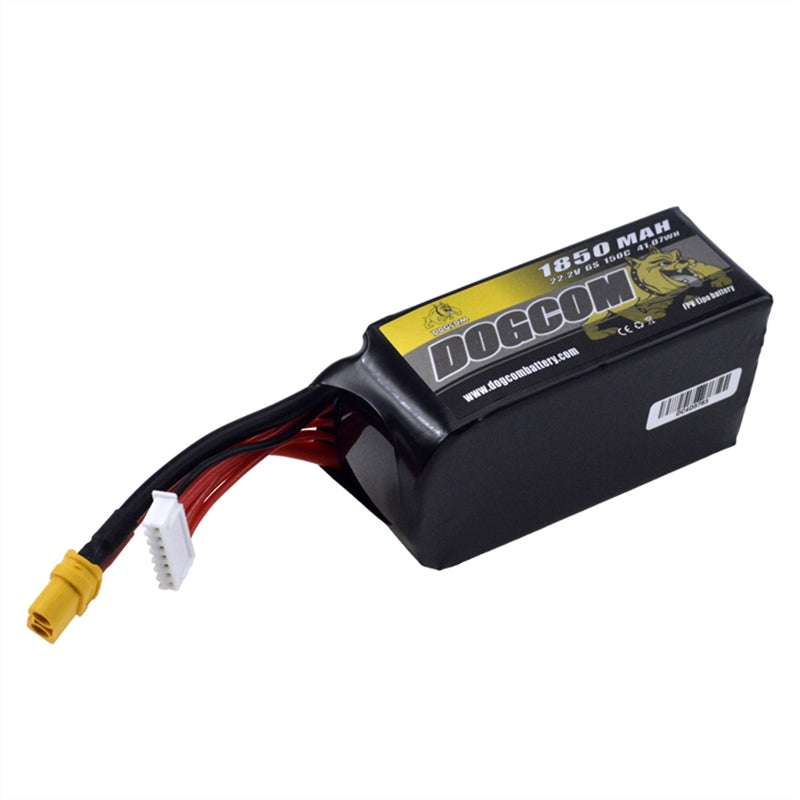 Dogcom 6S 1300mAh 150C High-Discharge LiPo Battery