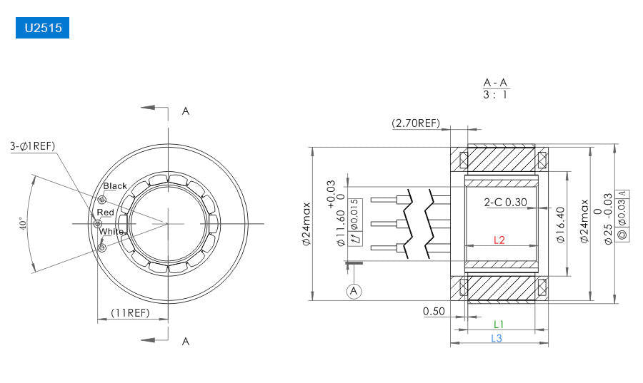 无框Bldc电机OD25mm扭矩0.05nm直接驱动扭矩电机医疗手术机器人关节执行器机械臂电机