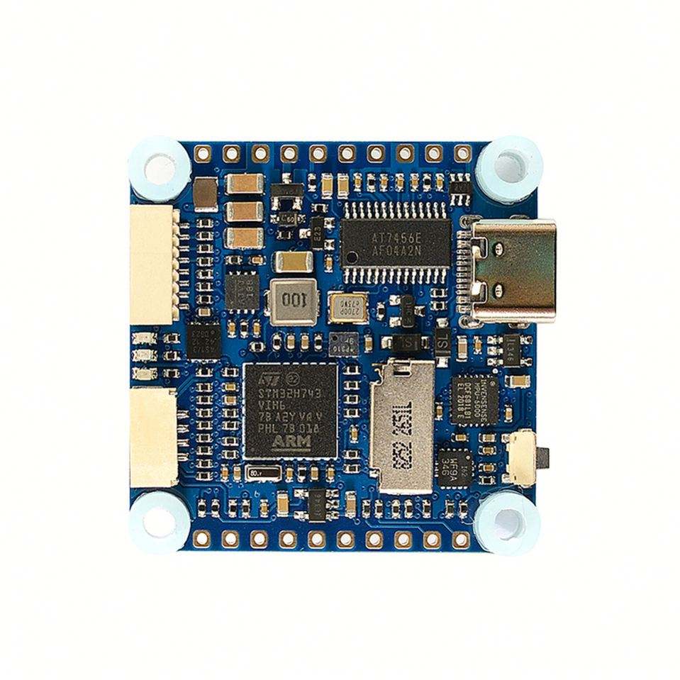 用于遥控多旋翼FPV无人机的MATEKSYS H743-SLIM V3 BEC ICM42688P ICM42605巴罗黑盒2-8S F7飞行控制器30.5x 5毫米