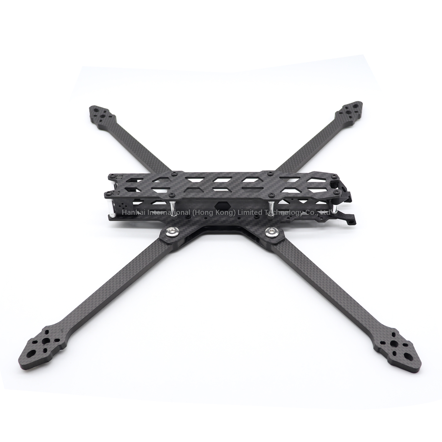 LX10 V2 10英寸框架FPV横移机碳纤维轴距405毫米，适用于成人5.8g 1.6W赛车无人机框架，适用于整个单元