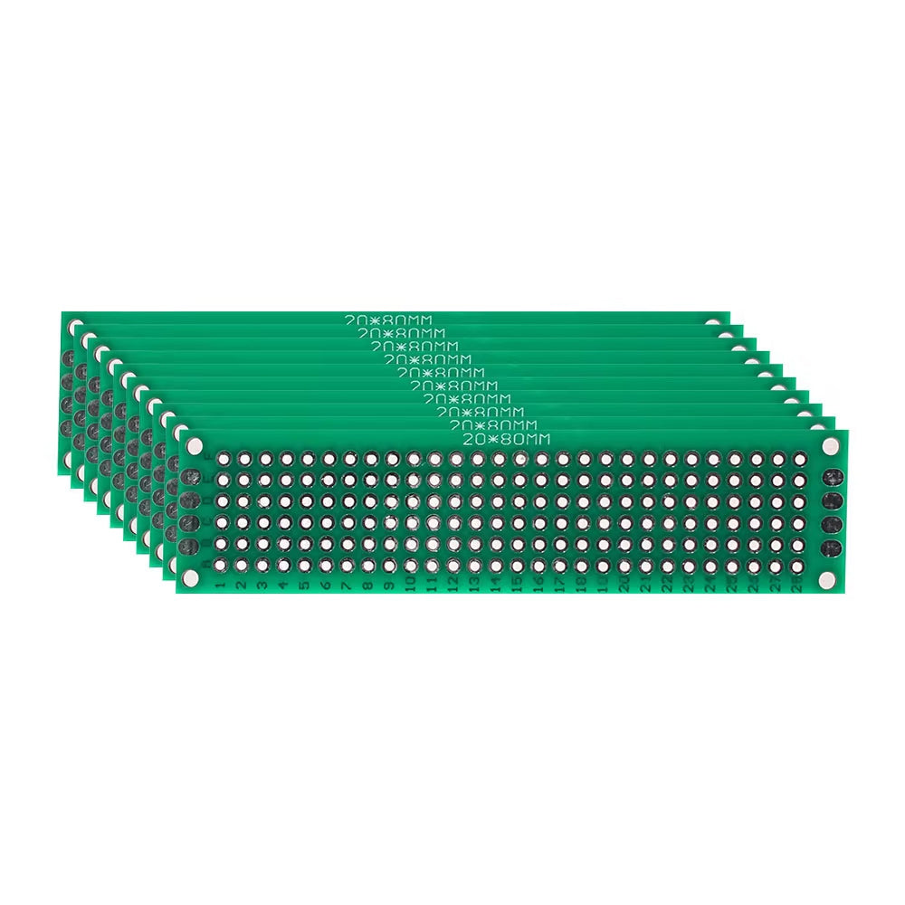ELEGOO 32 Pcs Double Sided PCB Board Prototype Kit for DIY Soldering