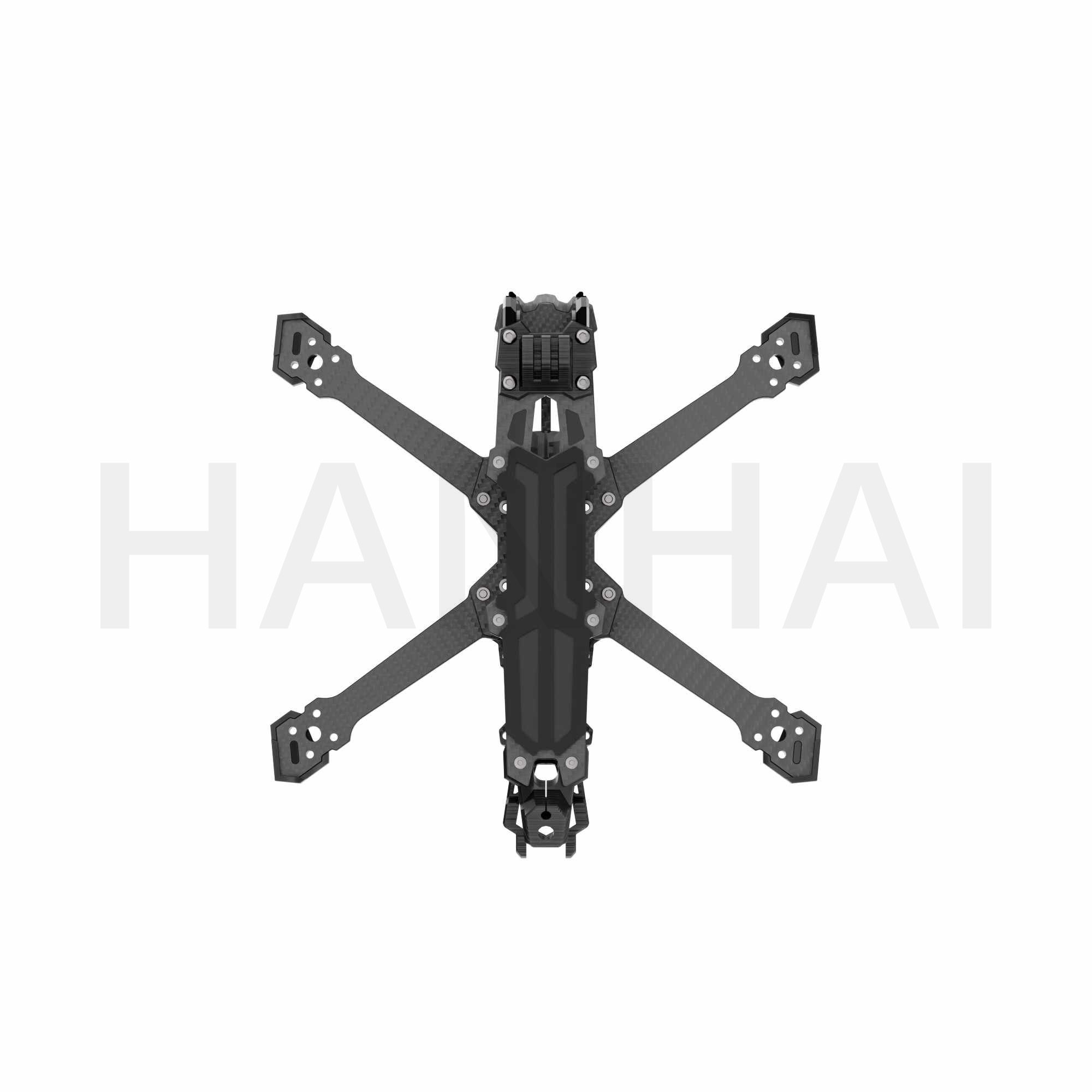 GEPRC GEP-Vapor-X5 X6框架5英寸03空气单元DIY FPV赛车无人机配件遥控无人机硬质和耐撞性碳纤维