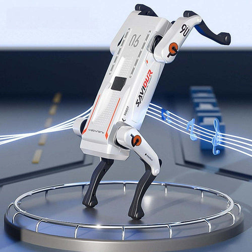 AI Smart Remote Control Stunt Robot Dog with Voice Recognition & Music
