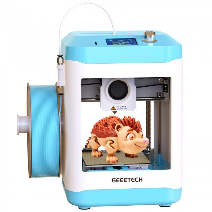New Mini Faster 3D Printer (No WIFI) Fully Assembled 3D Printer for Beginners Kids Toys Printing Model Toy FMD Automatic Level