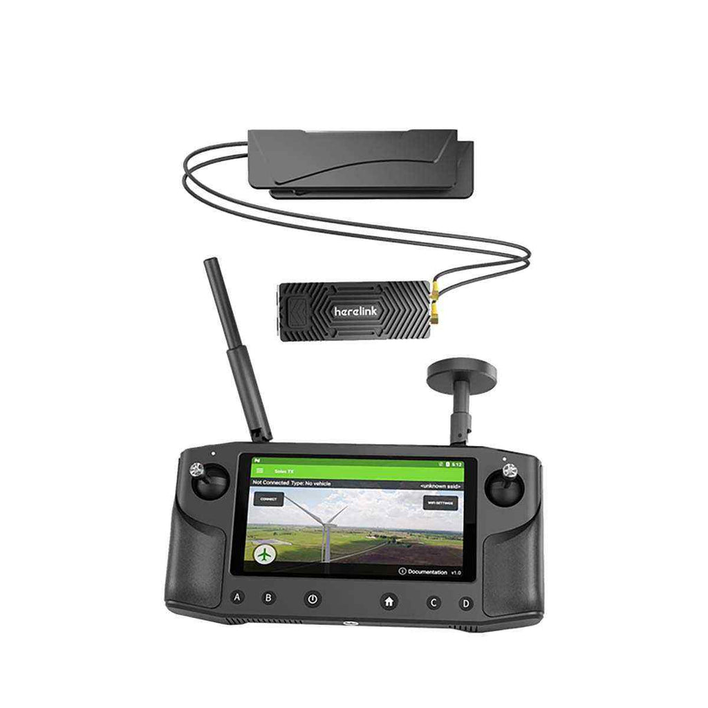 热十六进制Herelink V1.1遥控器QGC Mavlink支持ArduPilot PX4 Airunit无线数字传输系统FPV零件