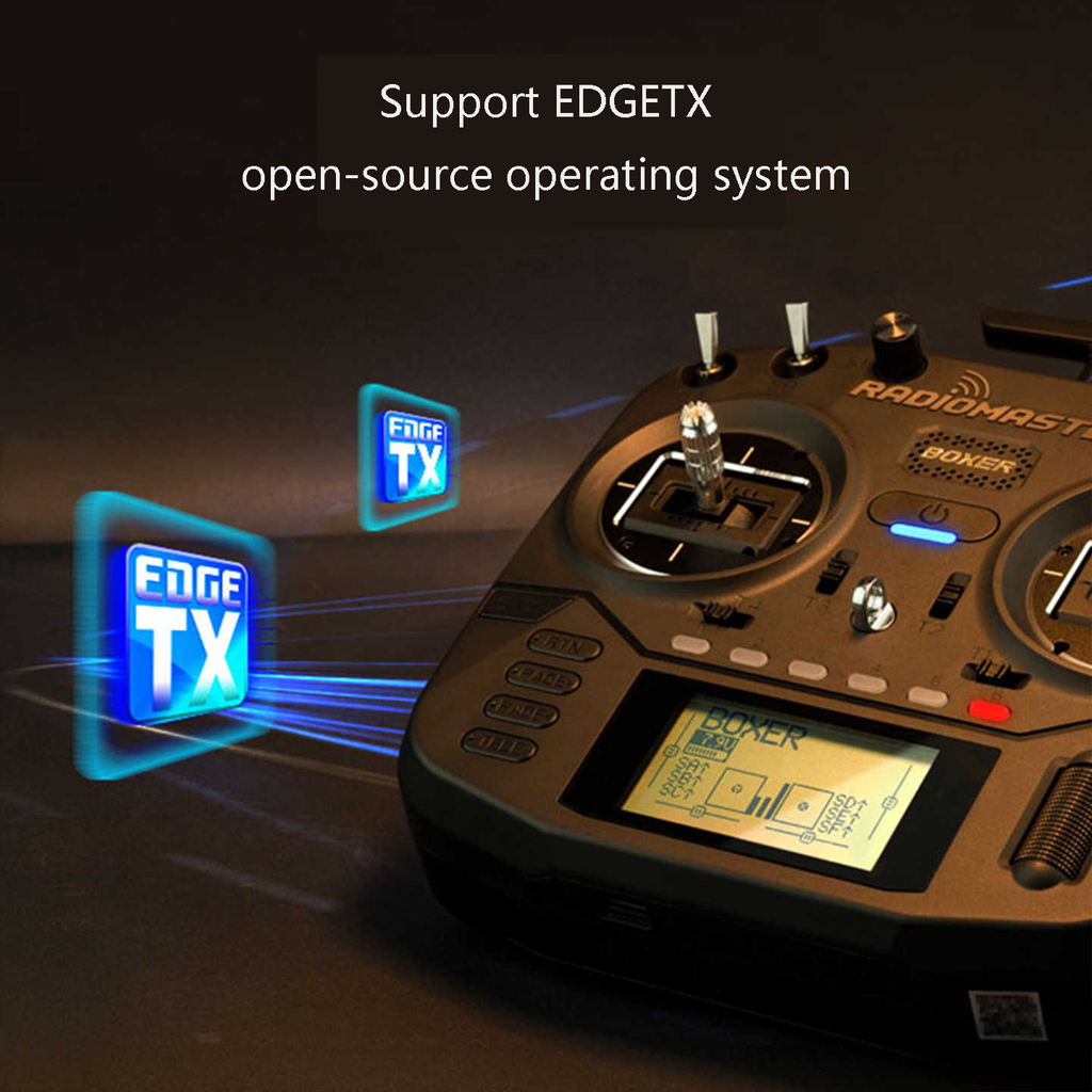 遥控飞机无人机附件的无线电控制器CC2500/4 in1/ExpressLRS智能遥控系统