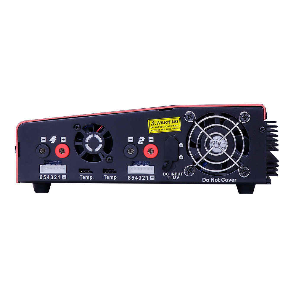 电动汽车峰值CQ3充电器4*100W 10A 1-6S平衡充电器TX60 JST-XH适配器板，用于LiPo NiMH NiCd锂电池遥控汽车混合动力