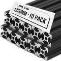 10pcs 4040 Heavy-Duty T-Slot Aluminum Extrusion Profile 1000mm (1m) | Industrial Grade for Large CNC & Heavy Robotics