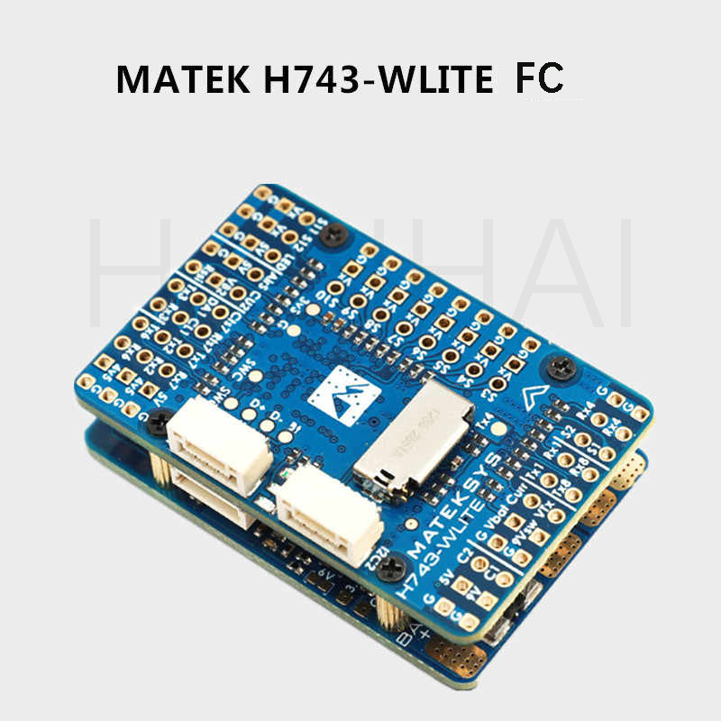 MATEK系统H743-WLITE飞行控制器内置OSD 2-6S LiPo Lite ArduPilot INAV，用于遥控FPV无人机，而不是F765-WSE MicroSD