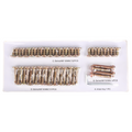 Aienxn 640PCS M3 Brass and Nylon Motherboard Standoffs Kit for Circuit Board