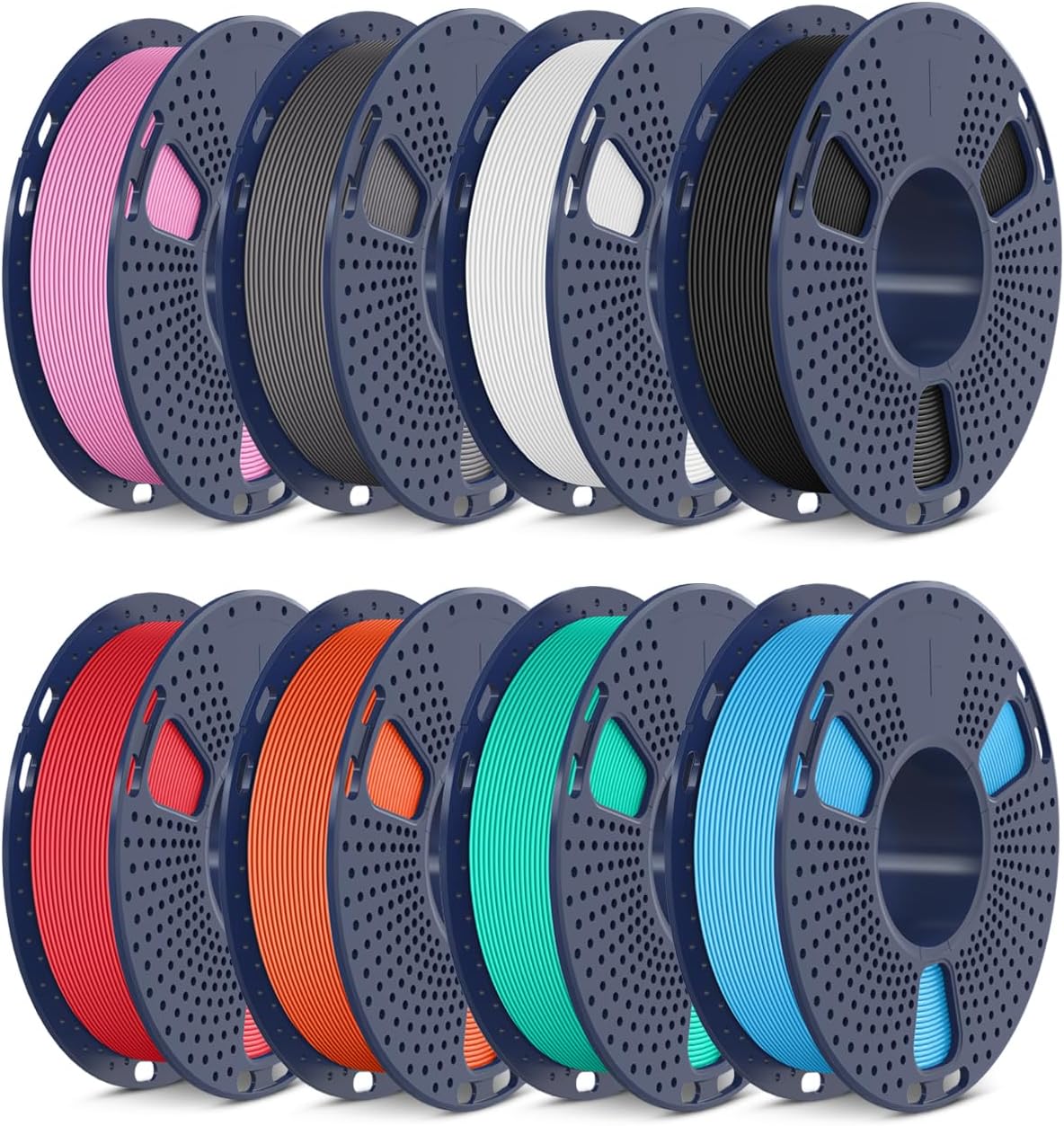 SUNLU High Speed PETG Filament 1.75mm Bundle - 8 Rolls (250g/ea)